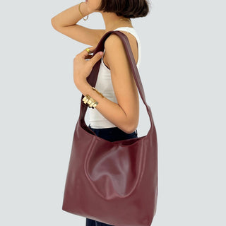 Uptown Leather - Burgundy