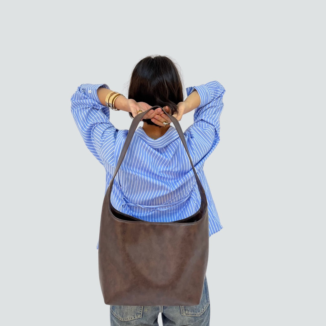 أبتاون ليذر - بني