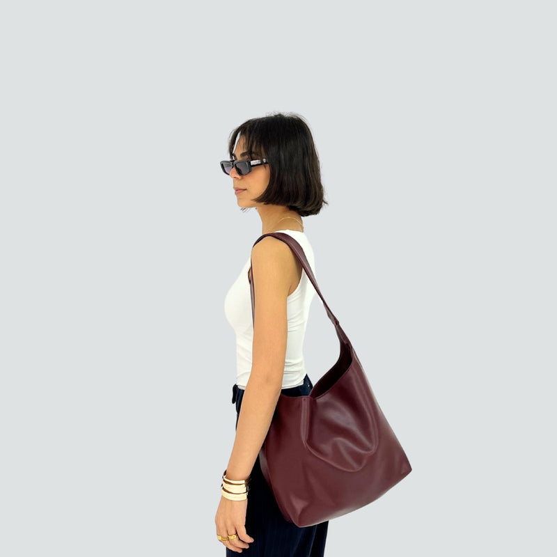 Uptown Leather - Burgundy
