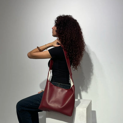 Uptown Leather - Burgundy