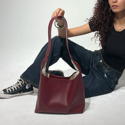 Uptown Leather - Burgundy