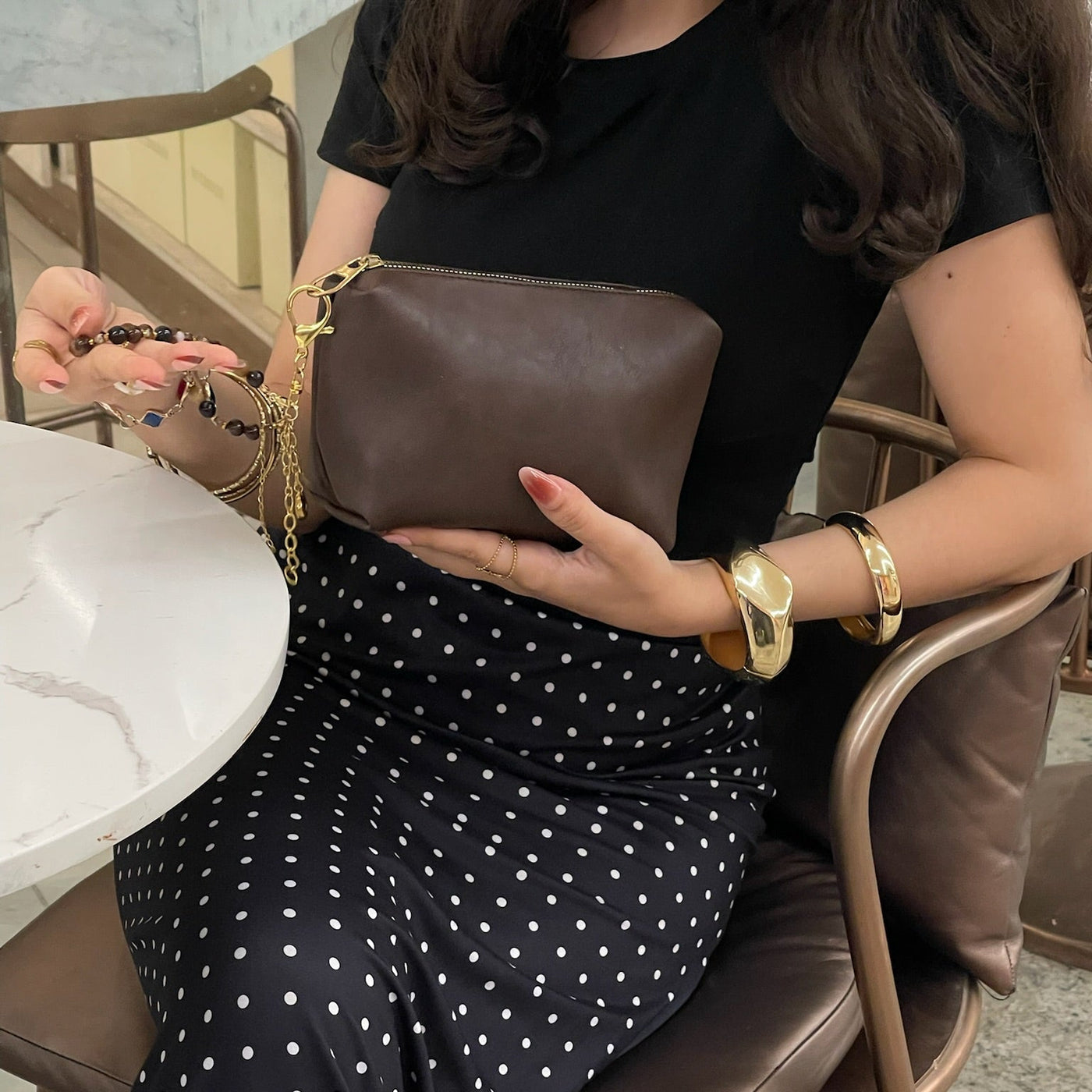 Brown Leather Pouch